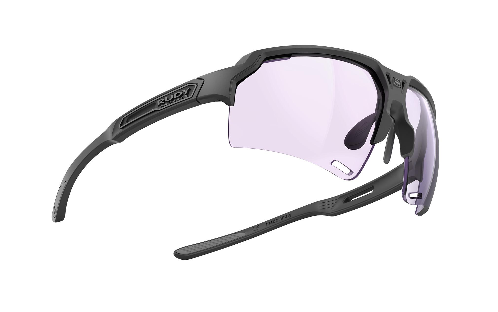 Rudy Project DELTABEAT Black/ImpactX2 Photochromic Laser Purple