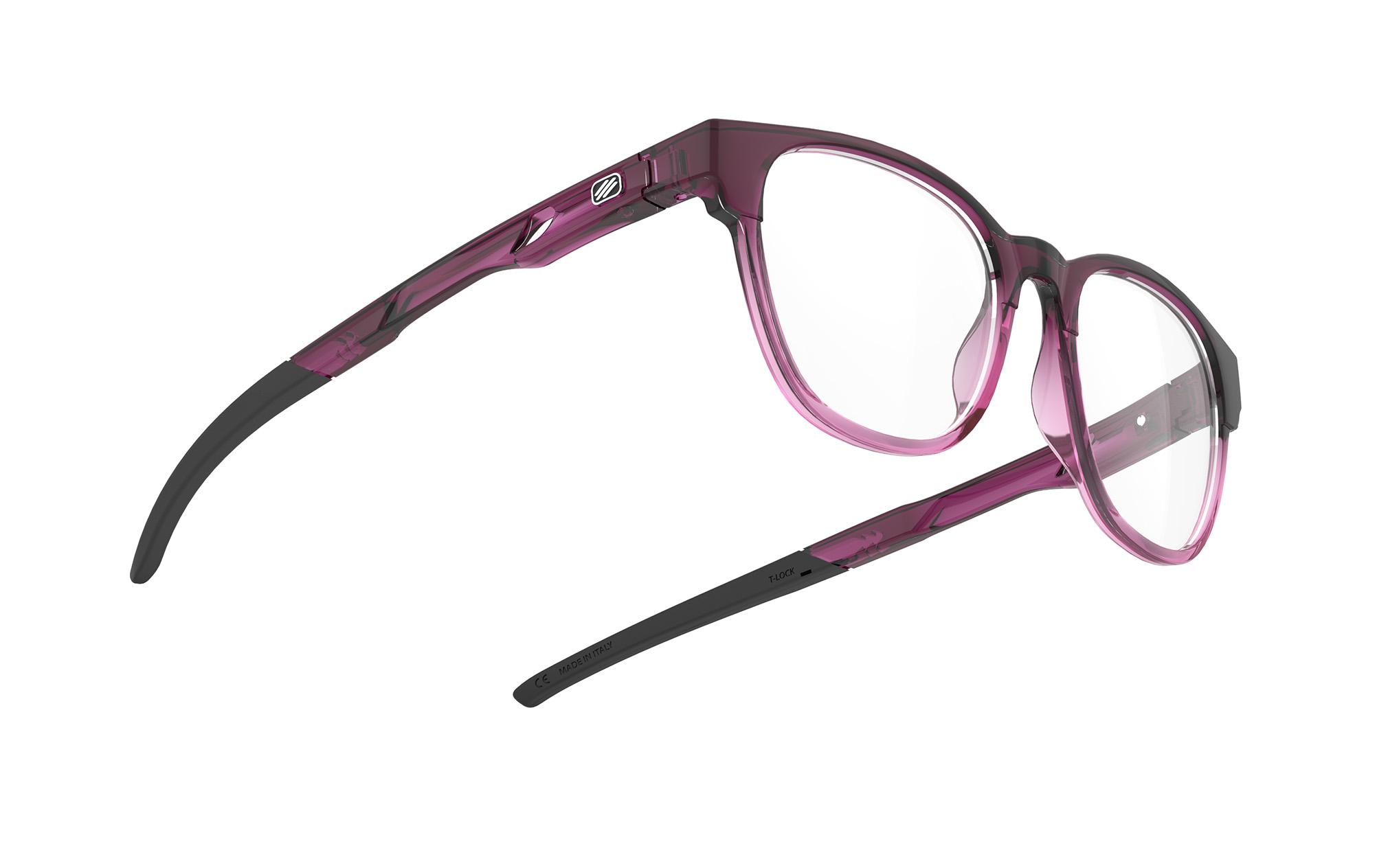 Rudy Project IRIDIS 65 Crystal Burgundy-Lilac Fade/Demo