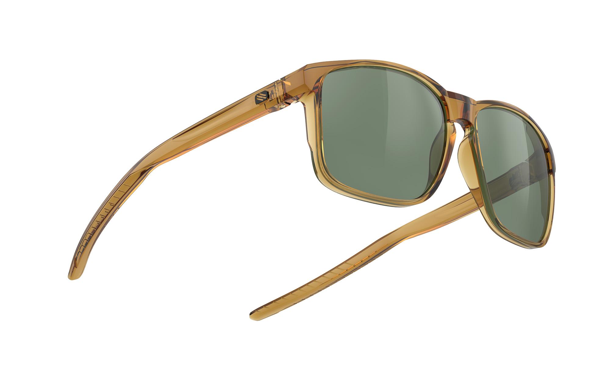 Rudy Project OVERLAP Crystal Buttercotch/Green