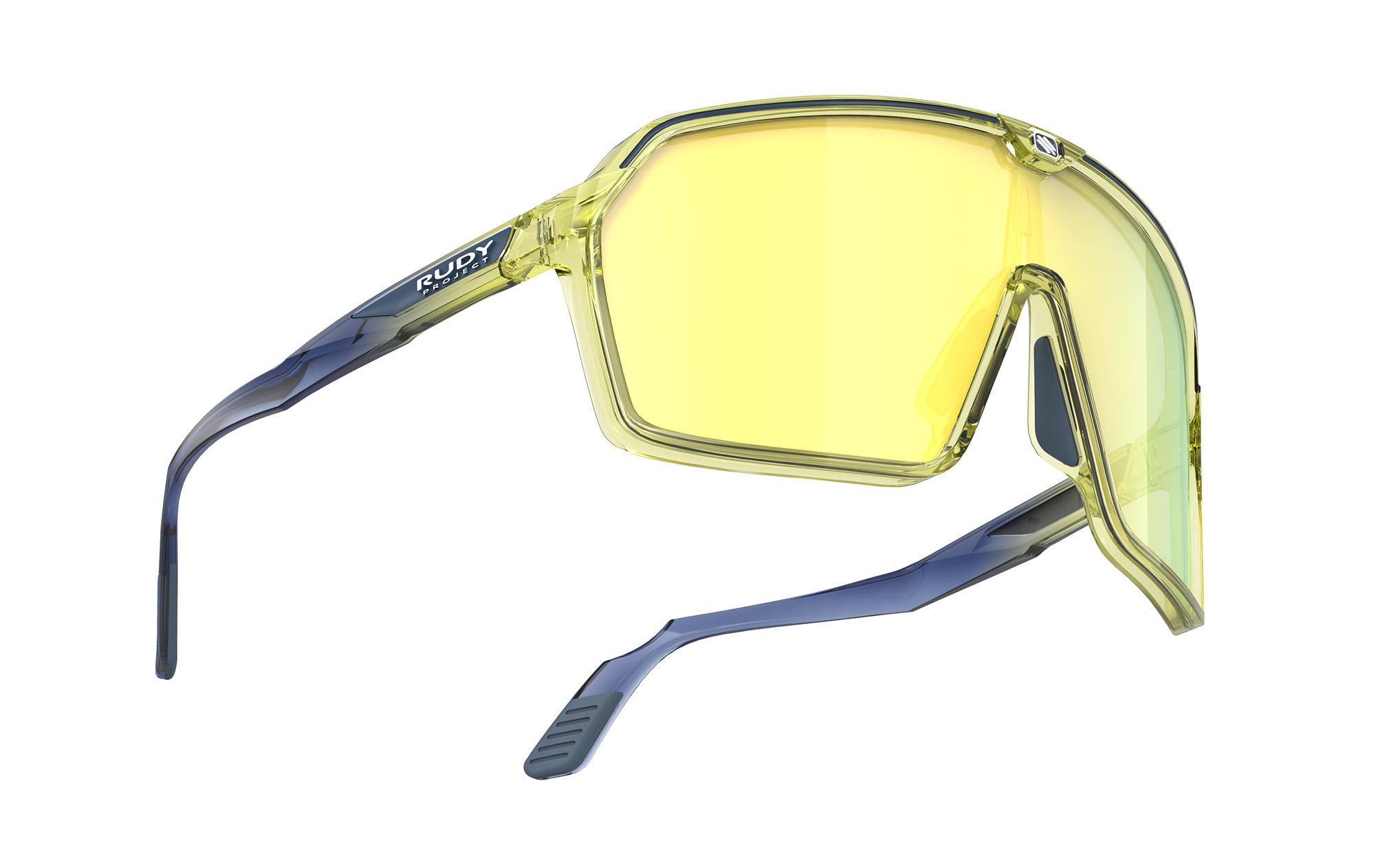 Rudy Project SPINSHIELD Crystal Blue Avio-Apple Green Fade/Multilaser Yellow