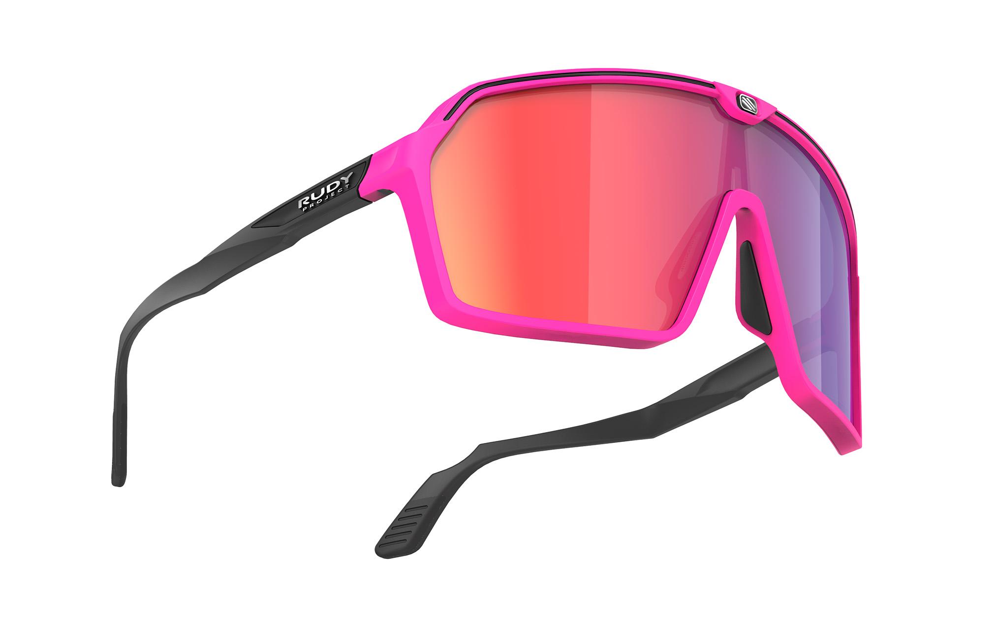 Rudy Project SPINSHIELD Pink Fluo-Black/Multilaser Red